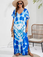 Kaftan coloré ample, décontracté
