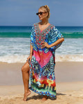 Kaftan de plage bohème