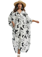 Kaftan ample, décontracté