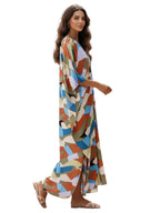 Kaftan ample, décontracté