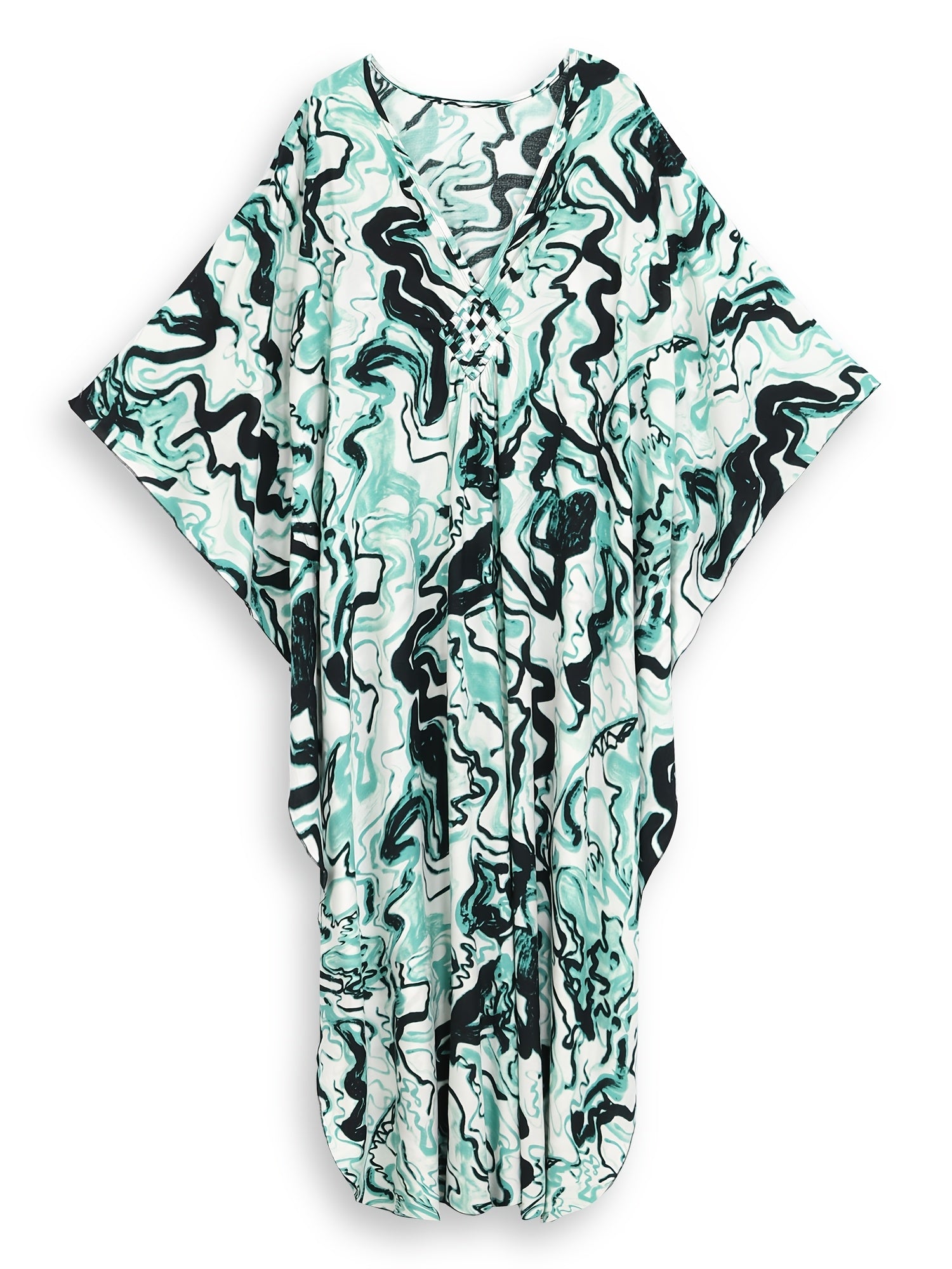 Kaftan ample, décontracté