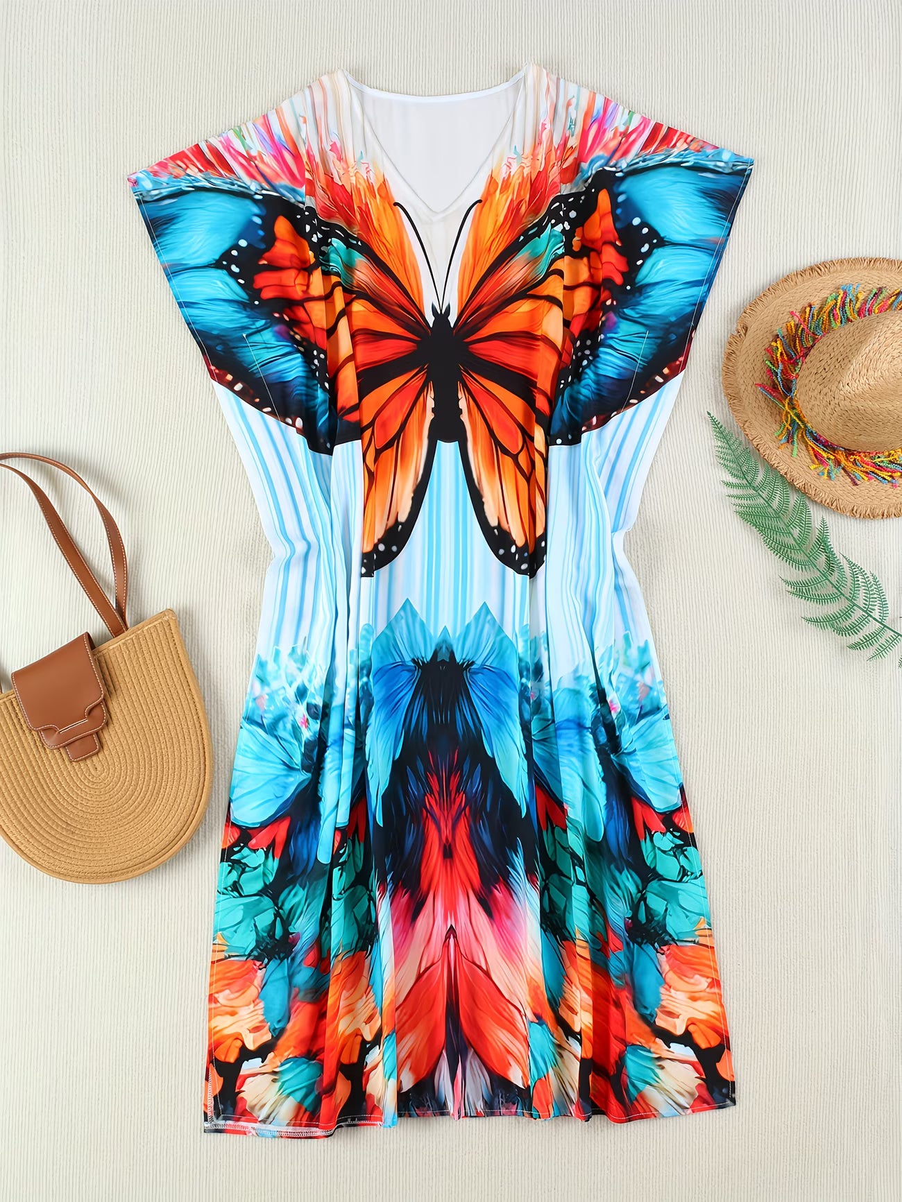 Kaftan bohème, décontracté
