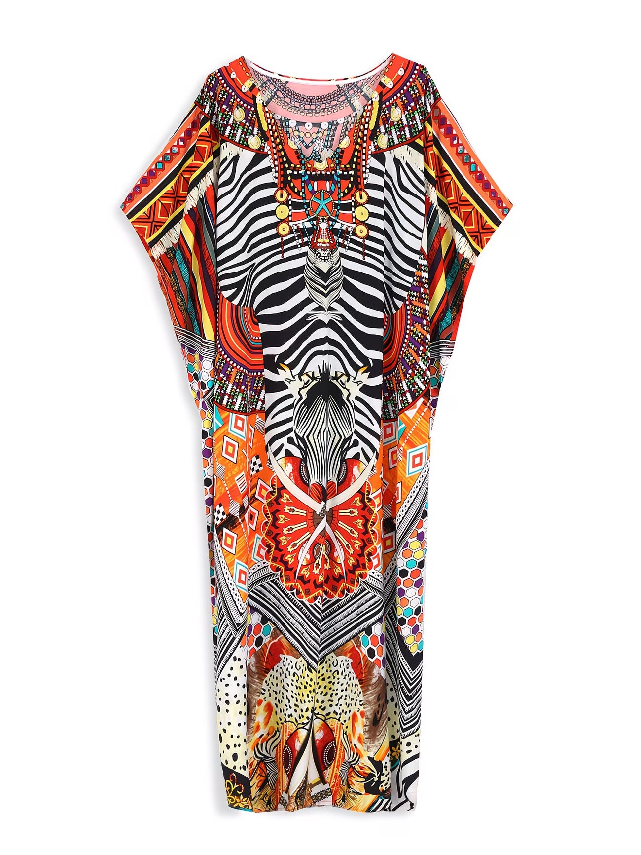 Kaftan bohème, décontracté