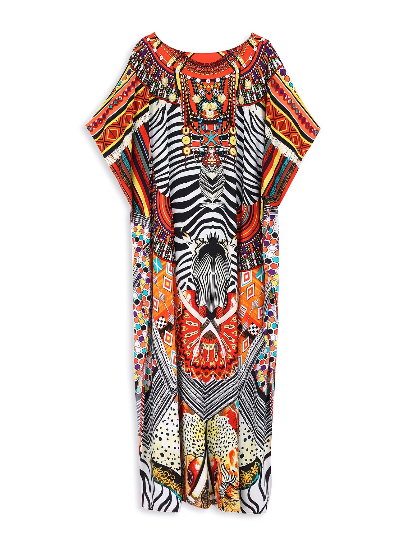 Kaftan bohème, décontracté