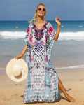 Kaftan de plage bohème