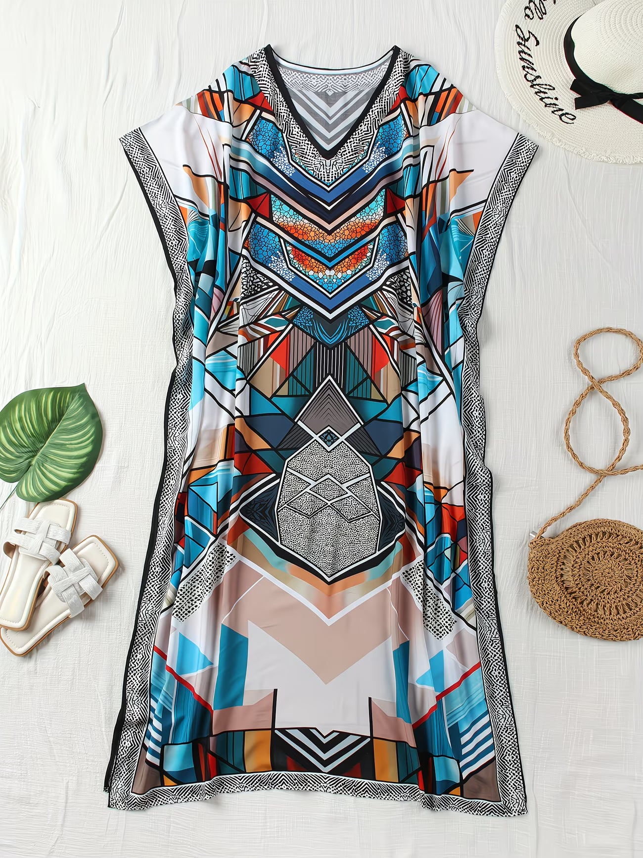 Kaftan bohème, décontracté