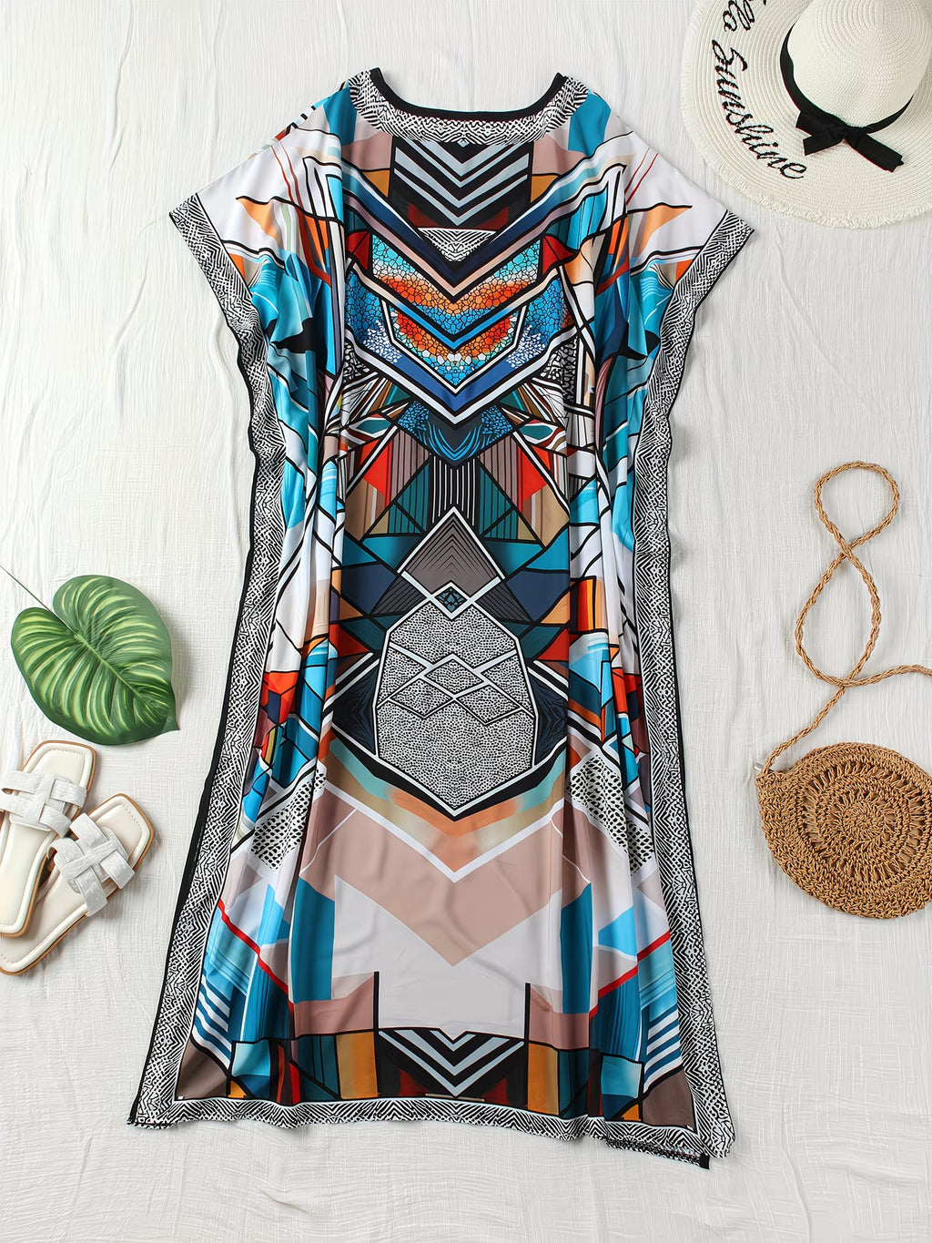 Kaftan bohème, décontracté