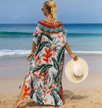 Kaftan de plage bohème