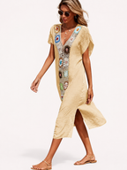 Cache-maillot ample, semi-transparent