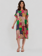Robe Courte Décontractée à Poches