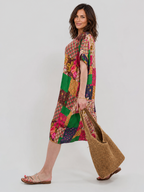 Robe Courte Décontractée à Poches