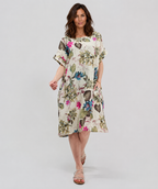 Robe Courte Décontractée à Poches
