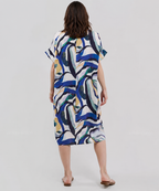 Robe Courte Décontractée à Poches