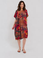 Robe Courte Décontractée à Poches