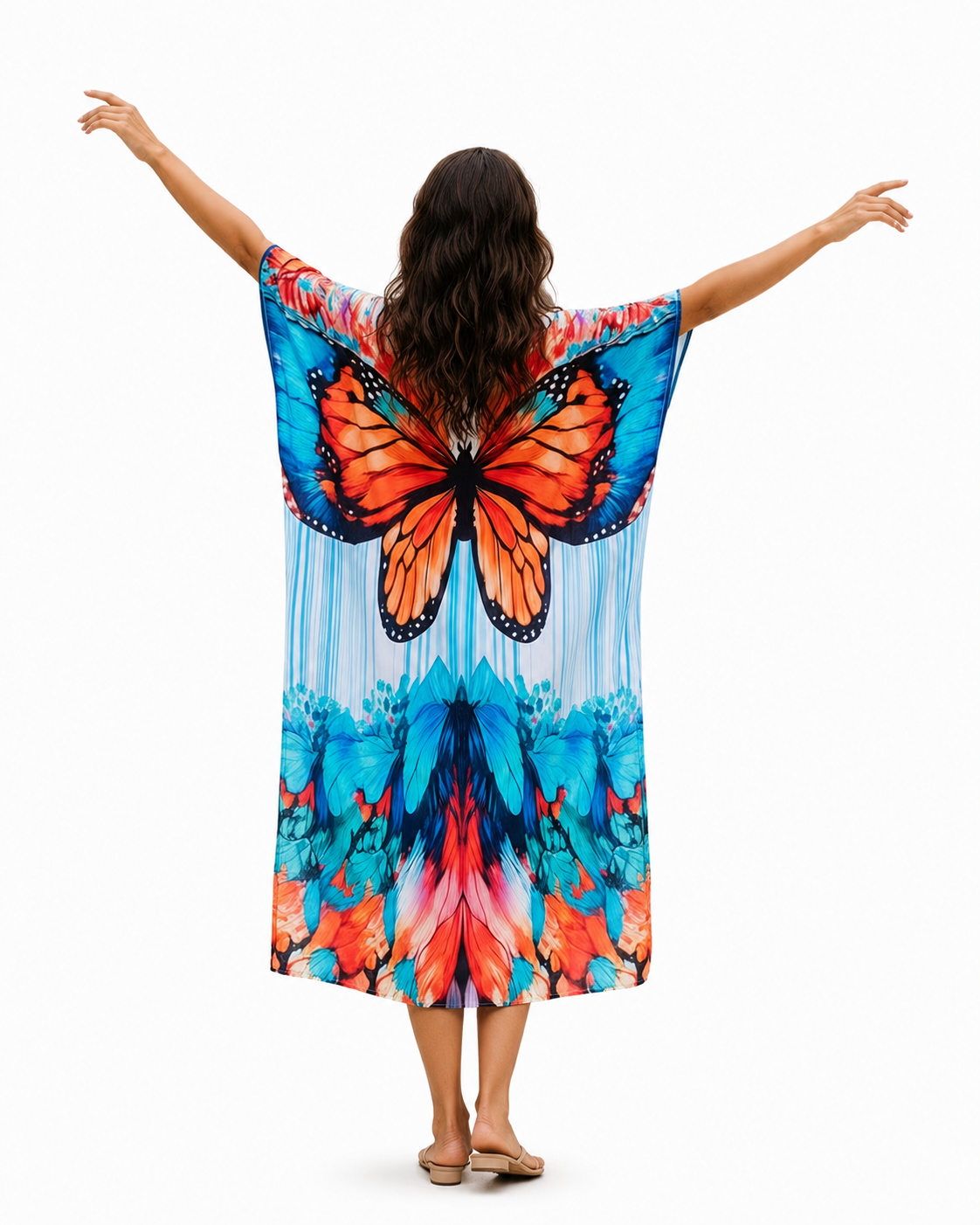 Kaftan bohème, décontracté