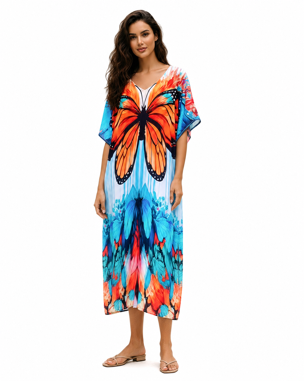 Kaftan bohème, décontracté
