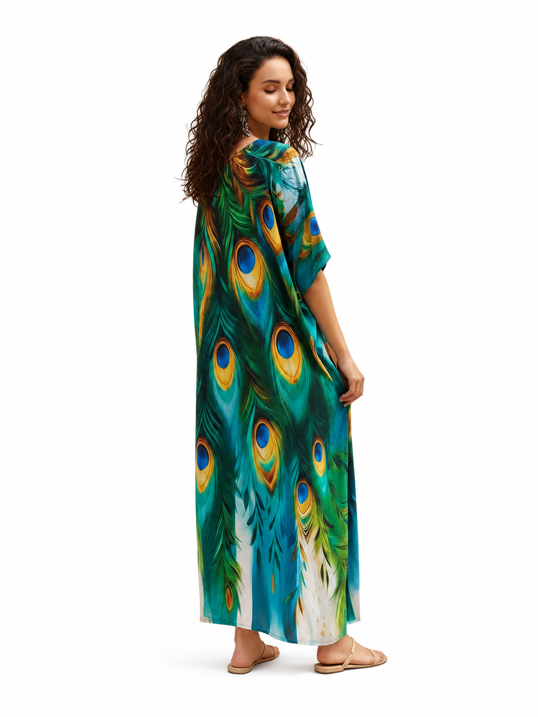 Kaftan bohème, décontracté