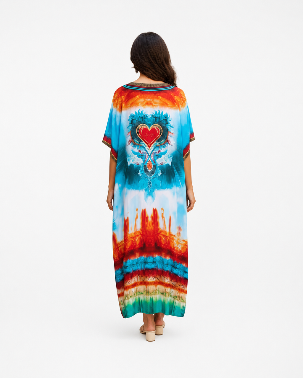 Kaftan bohème, décontracté