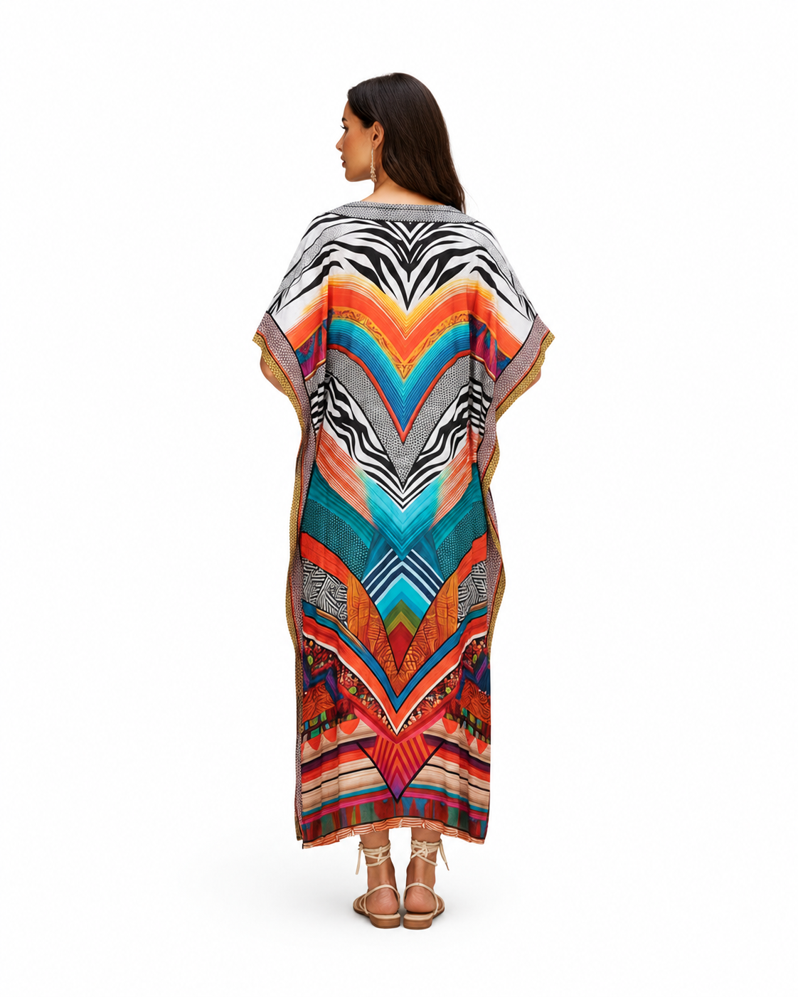Kaftan bohème, décontracté