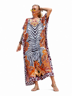 Kaftan bohème, décontracté