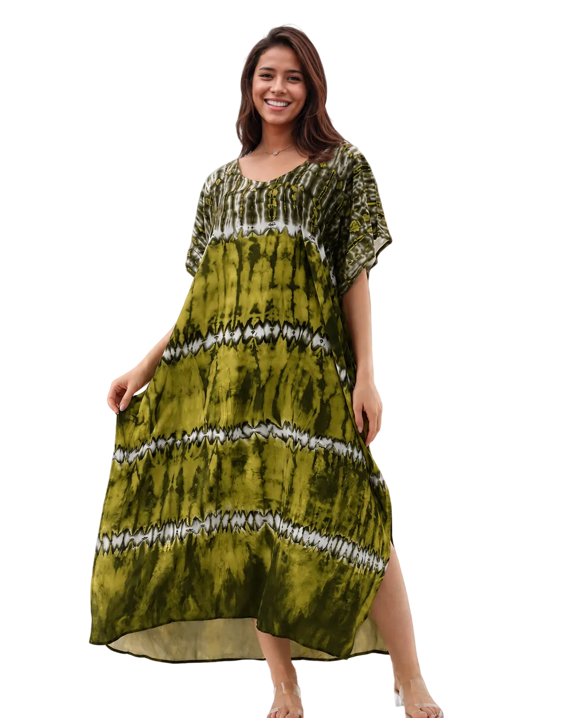 Kaftan ample, décontracté