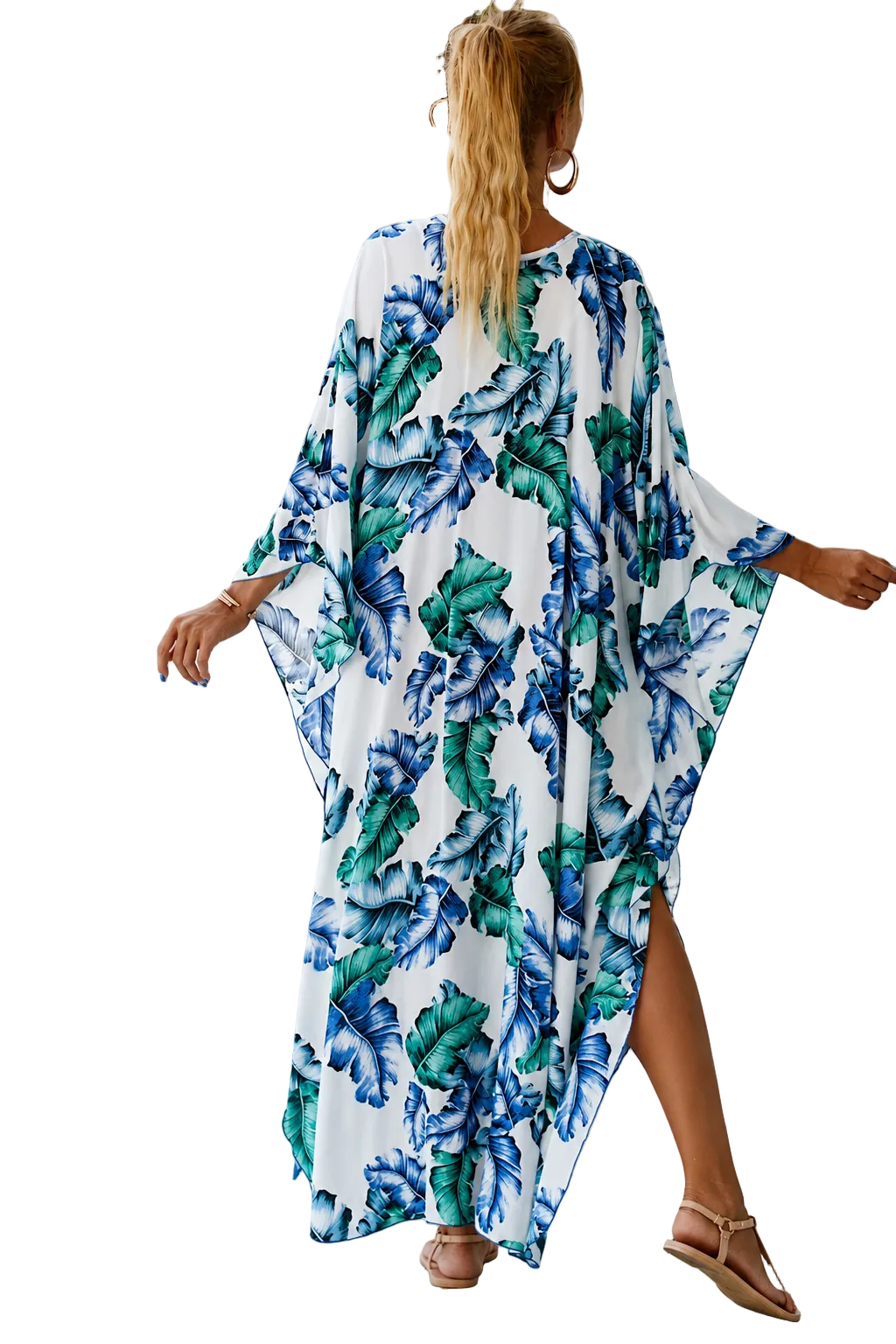 Kaftan ample, décontracté