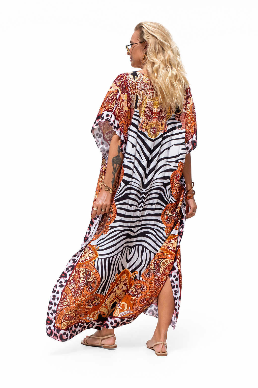 Kaftan bohème, décontracté