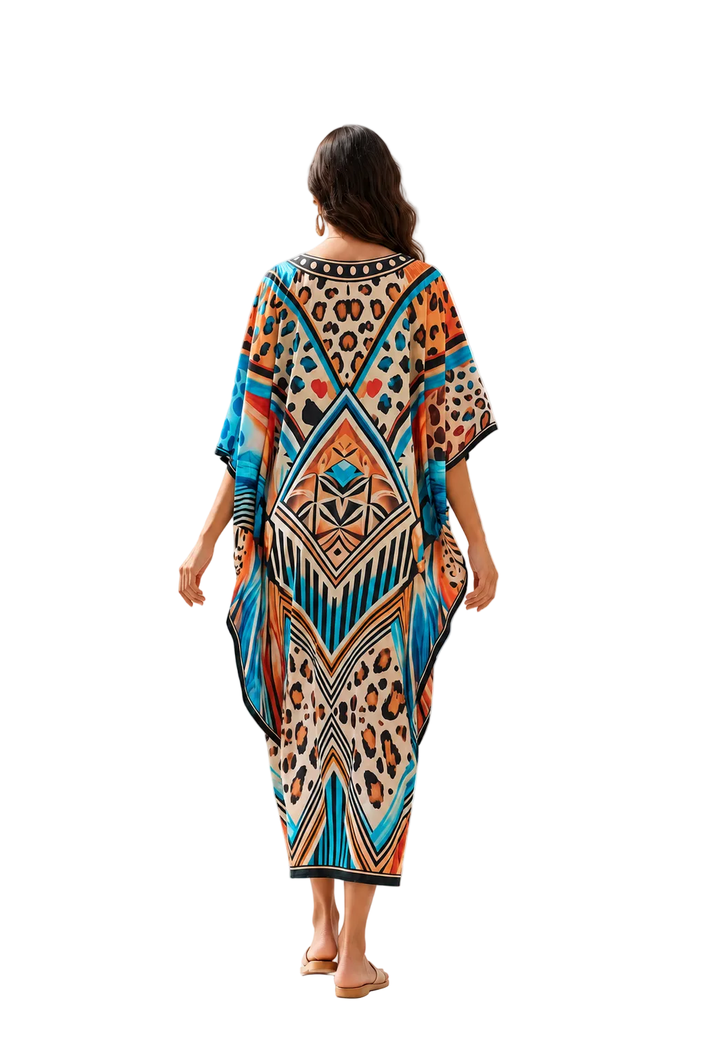 Kaftan bohème, décontracté