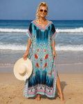 Kaftan de plage bohème