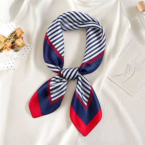 French scarf, silk square
