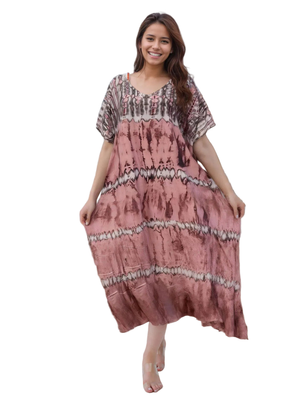 Kaftan ample, décontracté