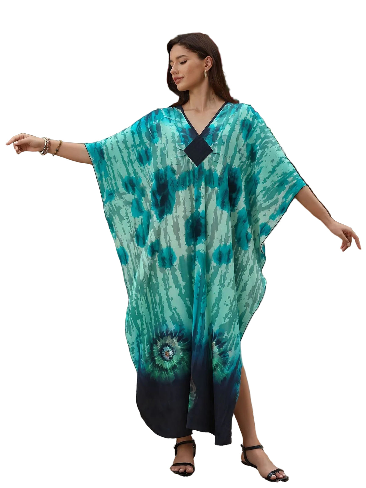 Kaftan Papillon ample, décontracté