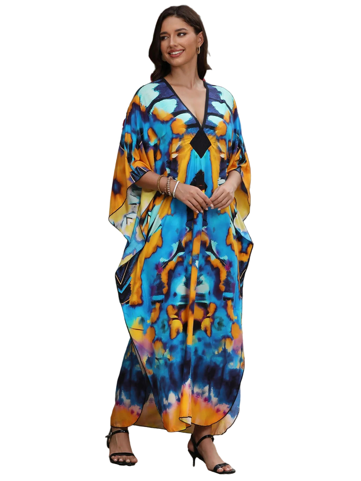 Kaftan Papillon ample, décontracté