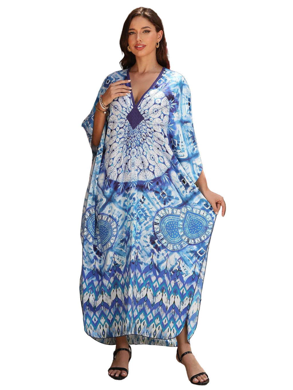 Kaftan Papillon ample, décontracté
