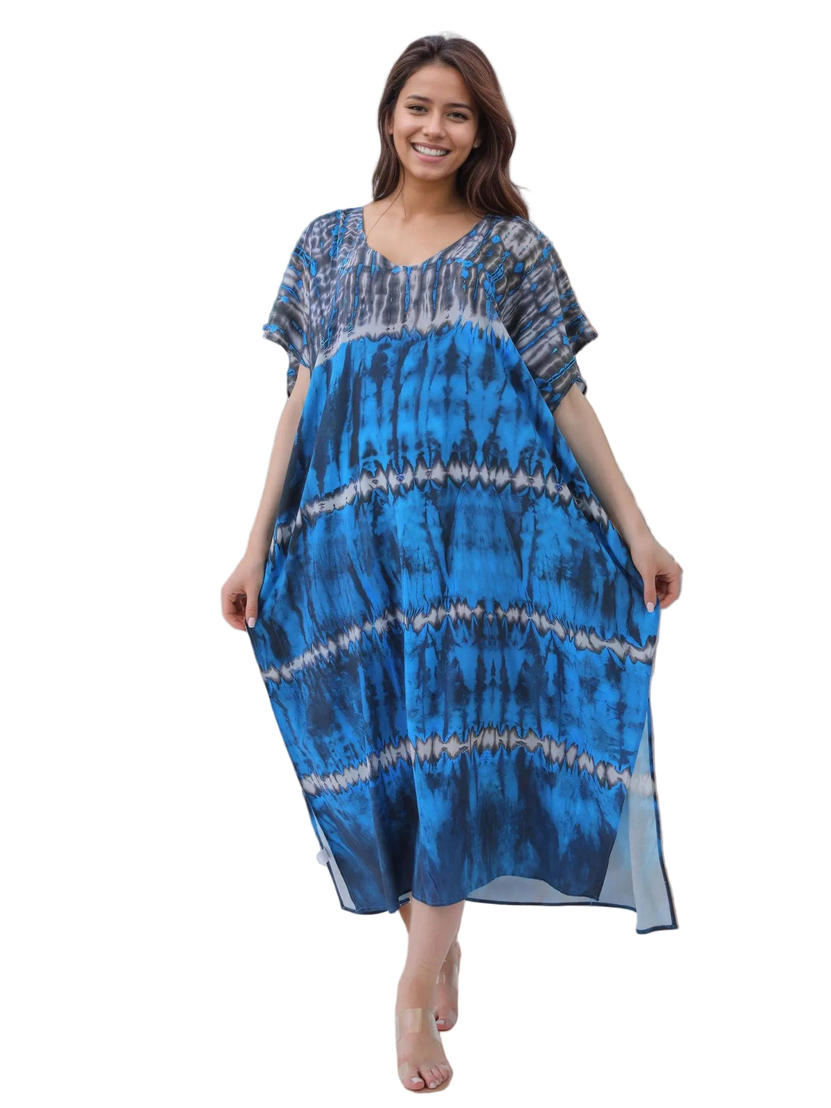 Kaftan ample, décontracté