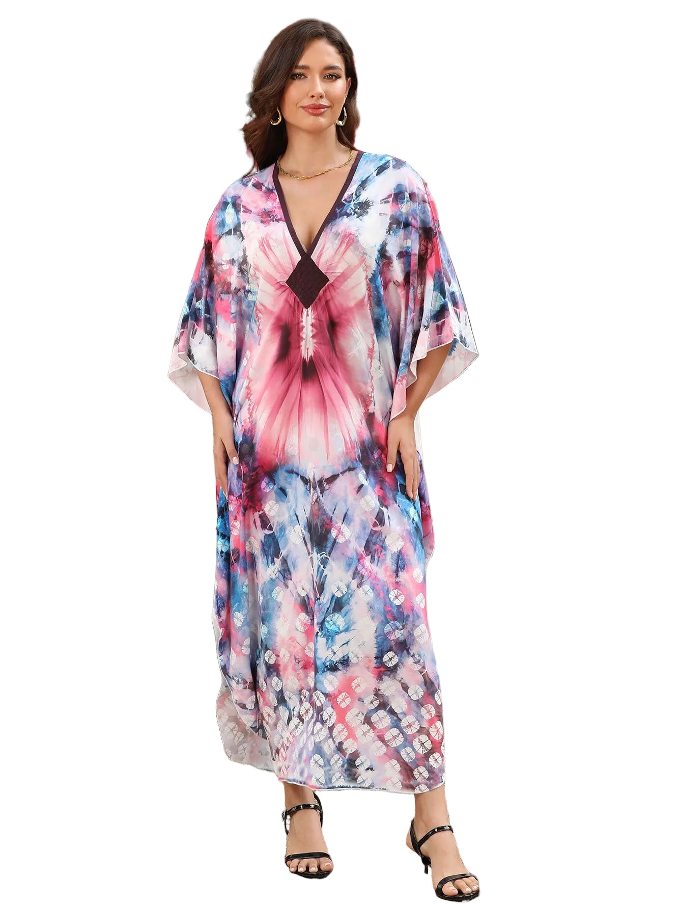 Kaftan Papillon ample, décontracté