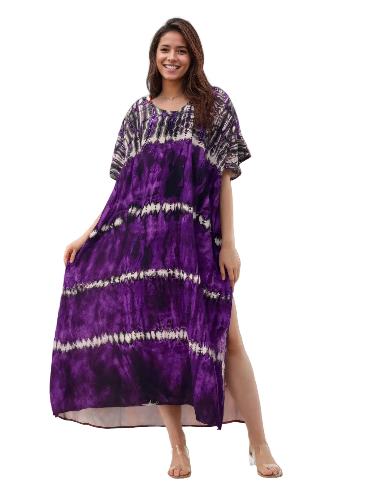 Kaftan ample, décontracté