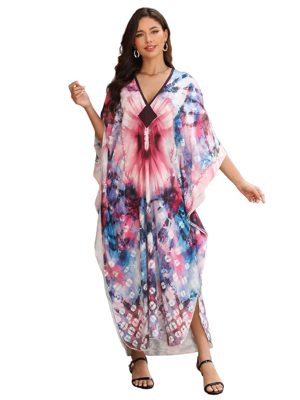 Kaftan Papillon ample, décontracté