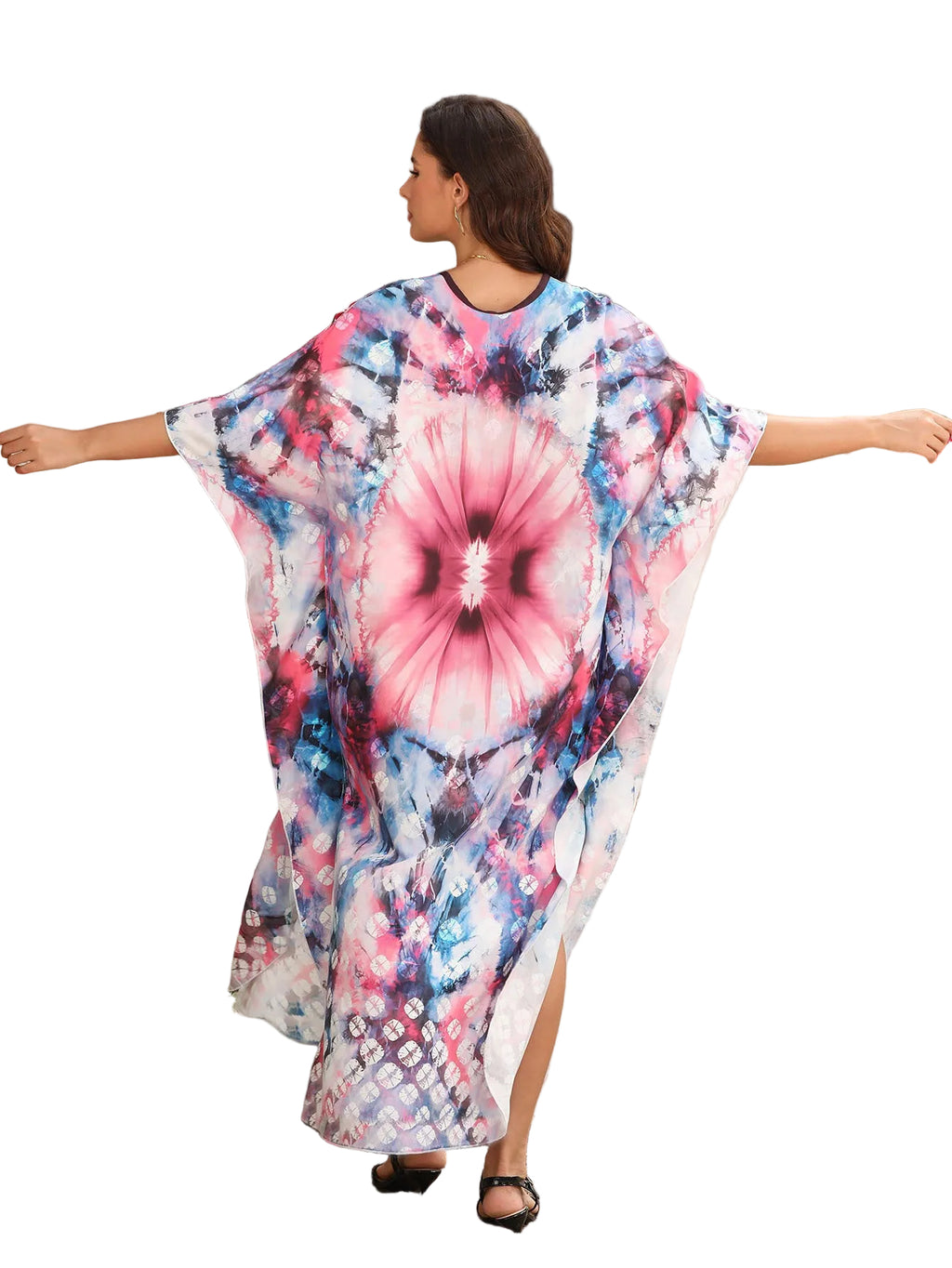 Kaftan Papillon ample, décontracté