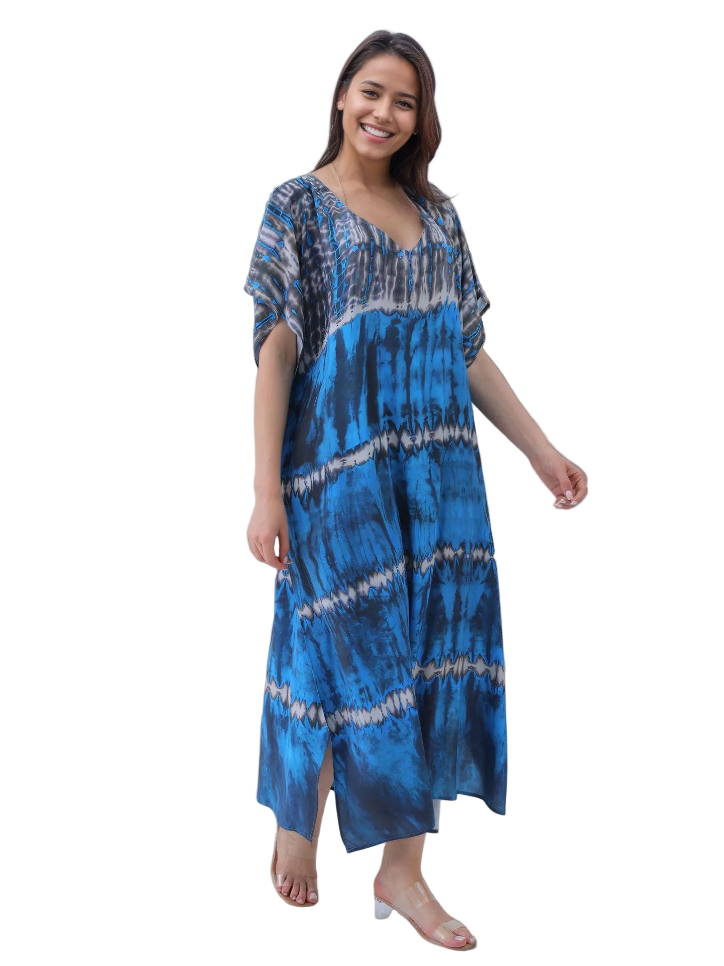 Kaftan ample, décontracté