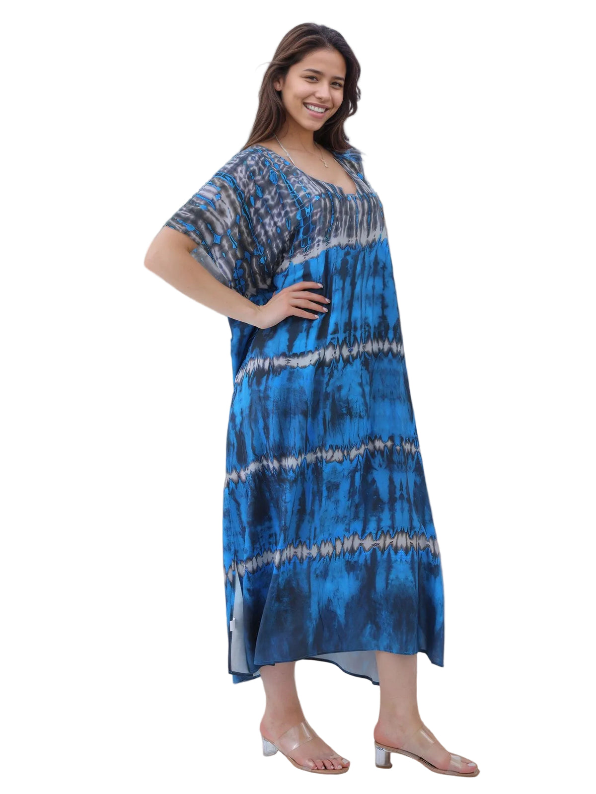 Kaftan ample, décontracté