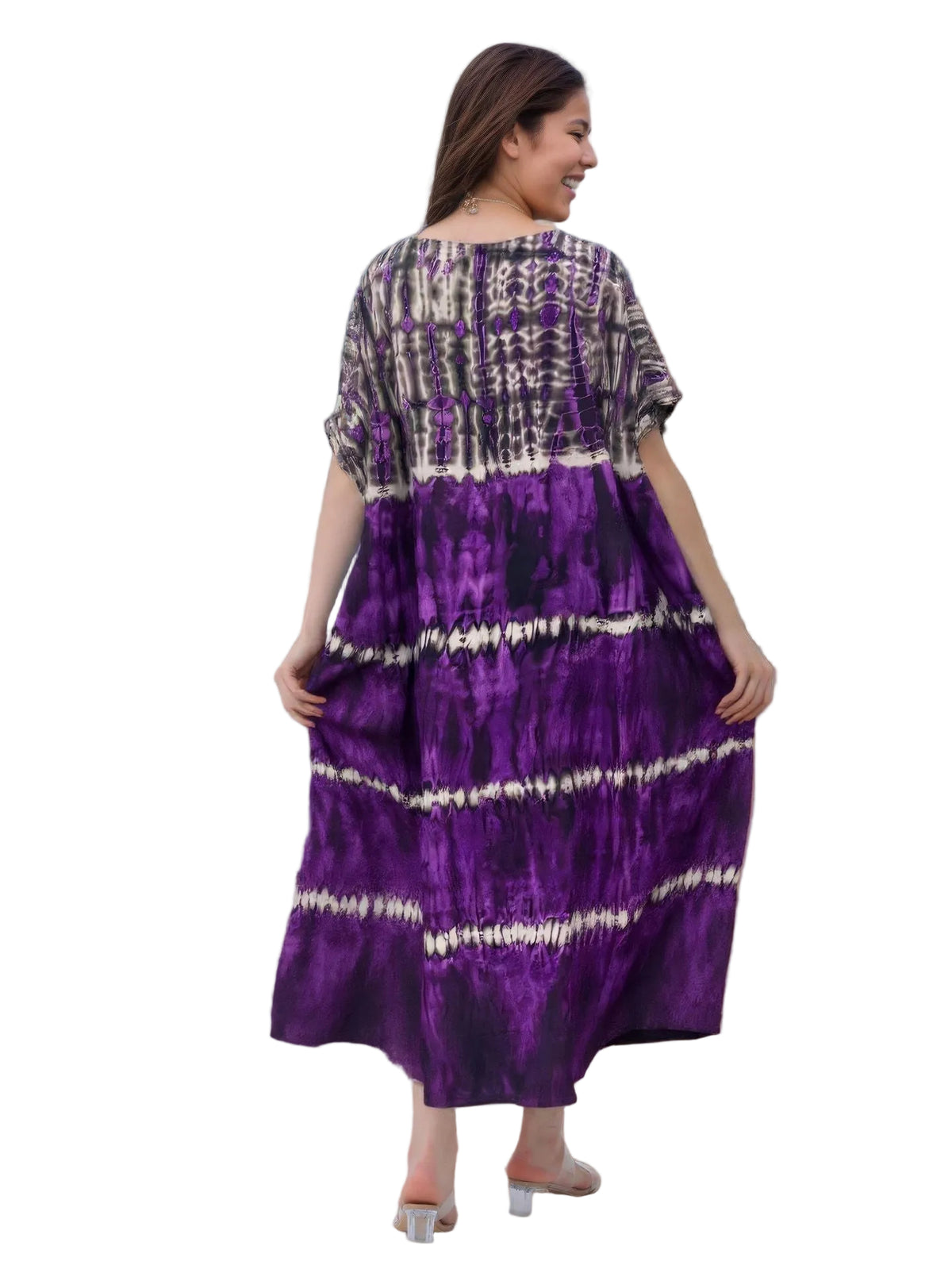 Kaftan ample, décontracté