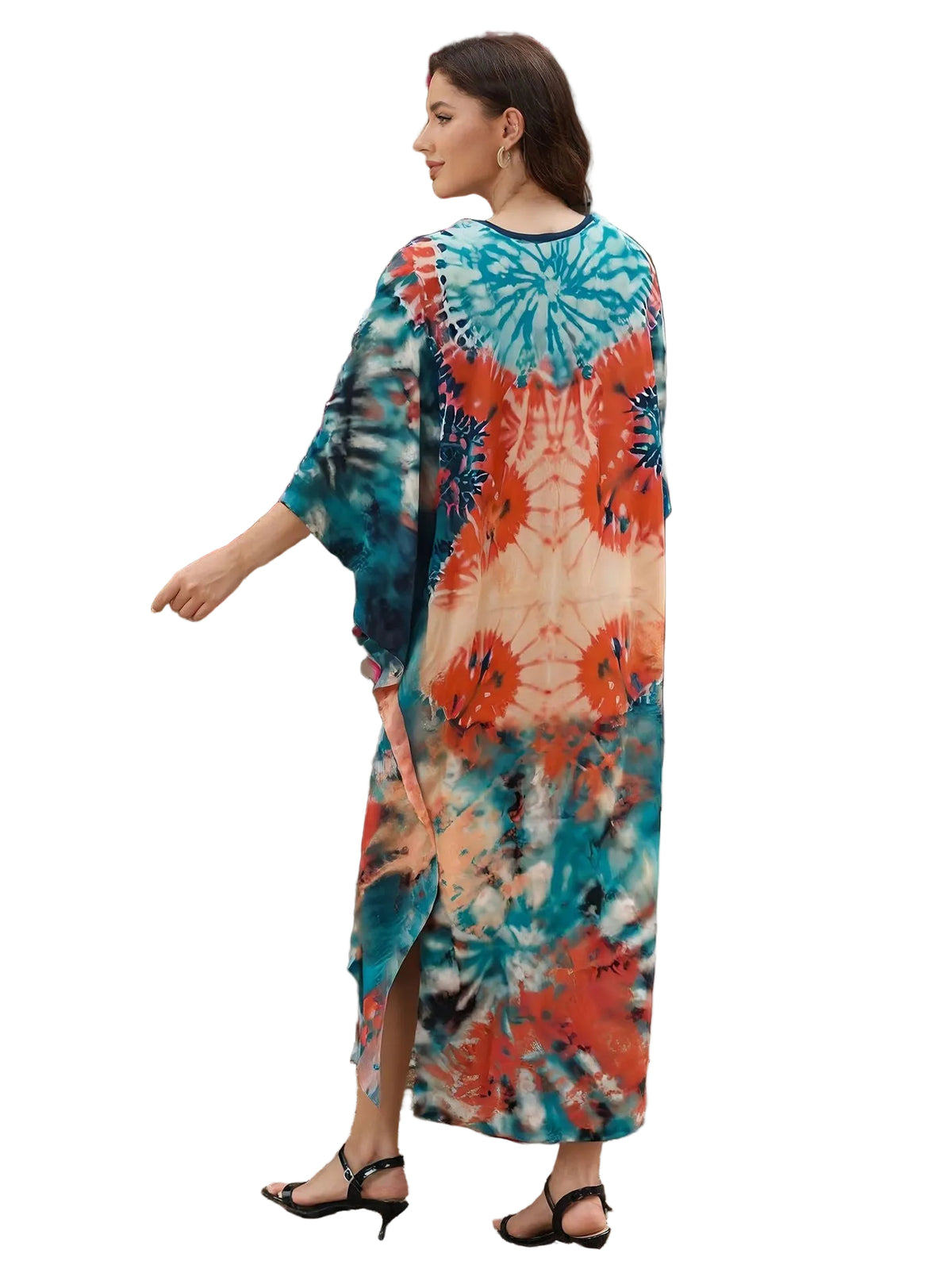 Kaftan Papillon ample, décontracté