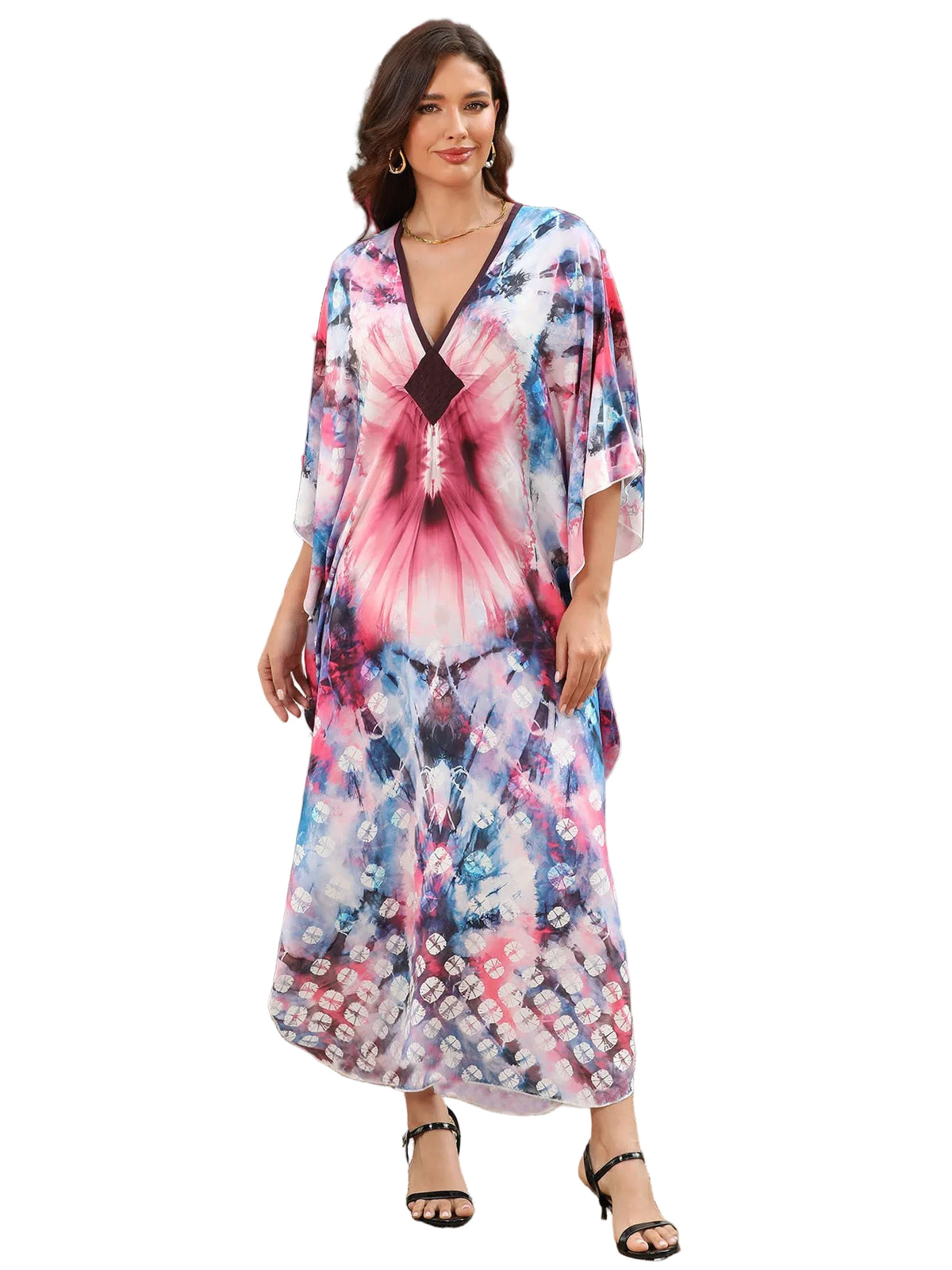 Kaftan Papillon ample, décontracté