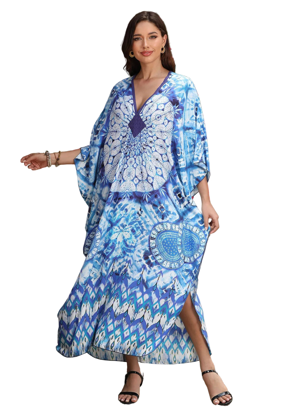 Kaftan Papillon ample, décontracté